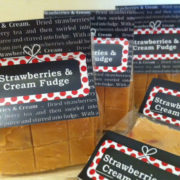 Strawberries & Cream Fudge